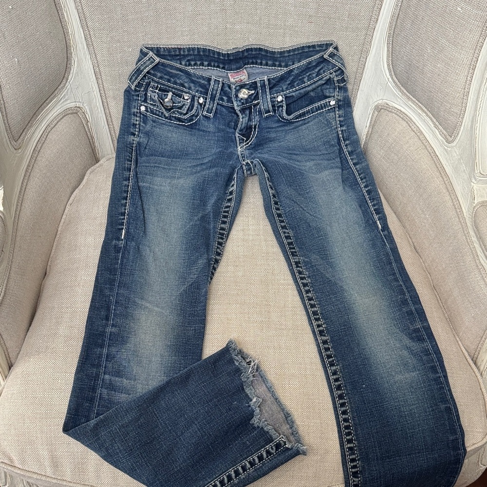 Vintage Stylish Blue Women's Jeans